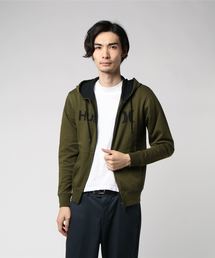 ONE & ONLY ZIP HOOD/ハーレー 長袖 ジップパーカー ロゴ