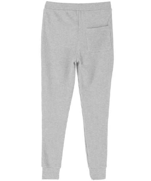 Editt by YECCA VECCA（エディットバイイェッカヴェッカ）の「サーマルパンツ（その他パンツ・レディース・杢グレー/チャコールグレー・FREE）」の5枚目の写真