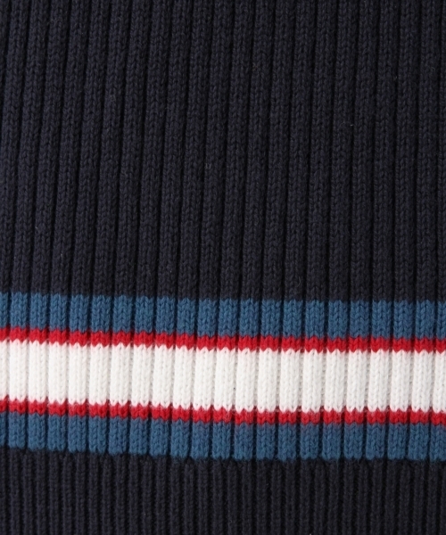 GLOBAL WORK（グローバルワーク）の「カシミヤコンVニットベスト/804080（ベスト・メンズ・ネイビー/ライトベージュ・MEDIUM/LARGE）」の11枚目の写真