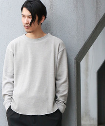 Confirm | Confirm / コンファーム ロングアームワッフルプルオーバー(Tシャツ/カットソー)