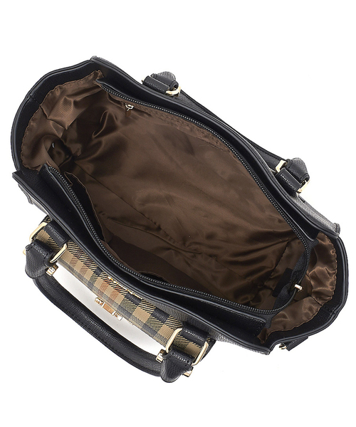 dazzlin（ダズリン）の「【dazzlin】チェックハンドBAG（ハンドバッグ・レディース・ブラック/ネイビー/ベージュ系その他・FREE）」の8枚目の写真
