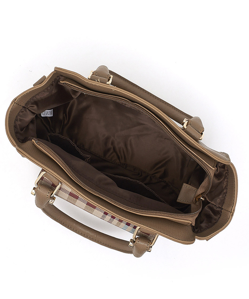dazzlin（ダズリン）の「【dazzlin】チェックハンドBAG（ハンドバッグ・レディース・ブラック/ネイビー/ベージュ系その他・FREE）」の9枚目の写真