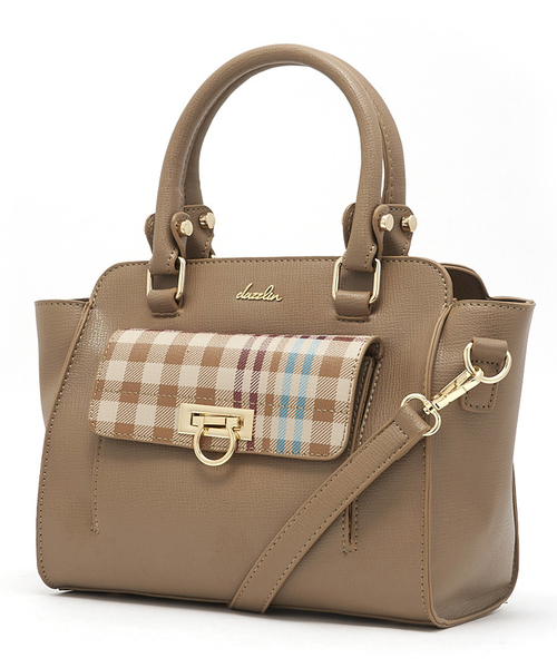 dazzlin（ダズリン）の「【dazzlin】チェックハンドBAG（ハンドバッグ・レディース・ブラック/ネイビー/ベージュ系その他・FREE）」の12枚目の写真