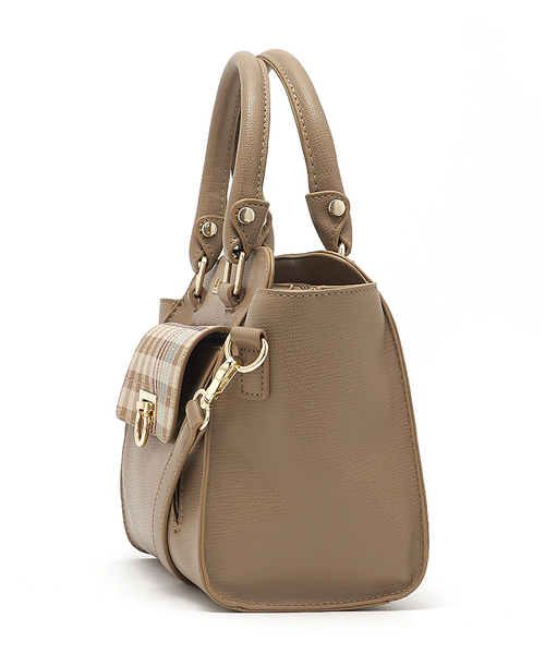 dazzlin（ダズリン）の「【dazzlin】チェックハンドBAG（ハンドバッグ・レディース・ブラック/ネイビー/ベージュ系その他・FREE）」の16枚目の写真