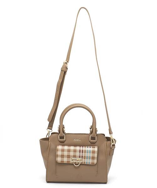 dazzlin（ダズリン）の「【dazzlin】チェックハンドBAG（ハンドバッグ・レディース・ブラック/ネイビー/ベージュ系その他・FREE）」の18枚目の写真