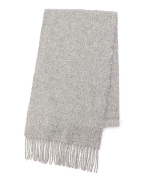 SHIPS（シップス）の「SU:【MOON for SHIPS】 プレーン ウールマフラー（マフラー・メンズ・ライトブルー/ブラック/ネイビー/グレー/オリーブ/ダークグレー/キャメル/ワイン・ONE SIZE）」の13枚目の写真