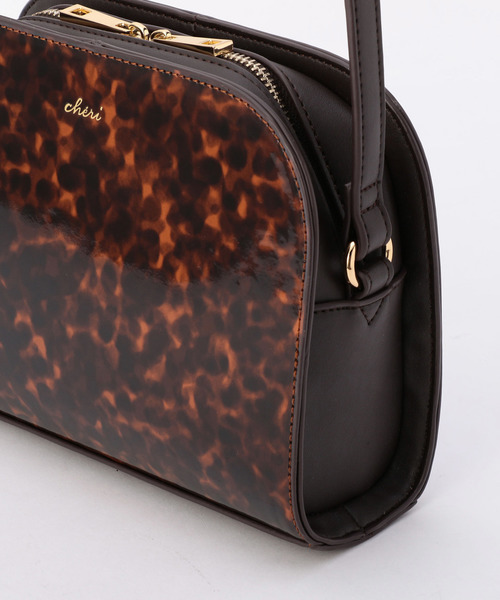 archives（アルシーヴ）の「ハーフラウンドショルダーバッグ（ショルダーバッグ・レディース・ブラック/ブラウン・MEDIUM）」の6枚目の写真