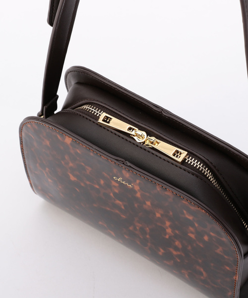 archives（アルシーヴ）の「ハーフラウンドショルダーバッグ（ショルダーバッグ・レディース・ブラック/ブラウン・MEDIUM）」の7枚目の写真