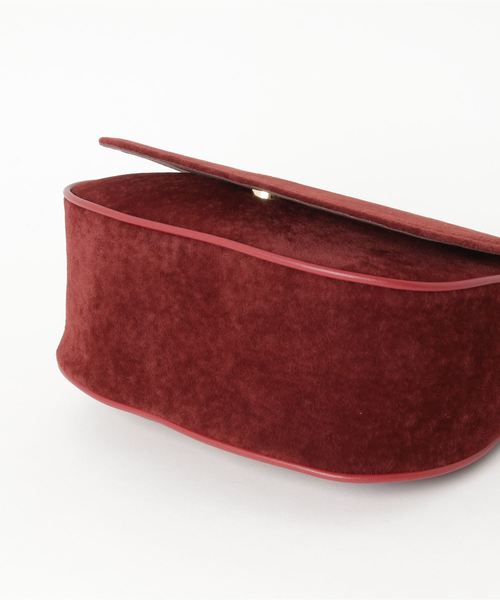 Pierrot（ピエロ）の「フラップデザインチェーンショルダーバック（ショルダーバッグ・レディース・ブラック/ブラウン/ワイン・FREE）」の5枚目の写真