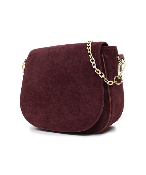 Pierrot（ピエロ）の「フラップデザインチェーンショルダーバック（ショルダーバッグ・レディース・ブラック/ブラウン/ワイン・FREE）」の3枚目の写真