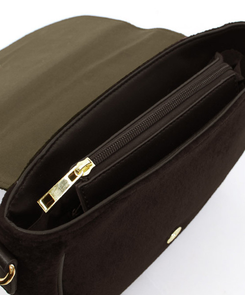 Pierrot（ピエロ）の「フラップデザインチェーンショルダーバック（ショルダーバッグ・レディース・ブラック/ブラウン/ワイン・FREE）」の17枚目の写真