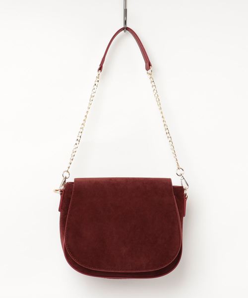 Pierrot（ピエロ）の「フラップデザインチェーンショルダーバック（ショルダーバッグ・レディース・ブラック/ブラウン/ワイン・FREE）」の13枚目の写真