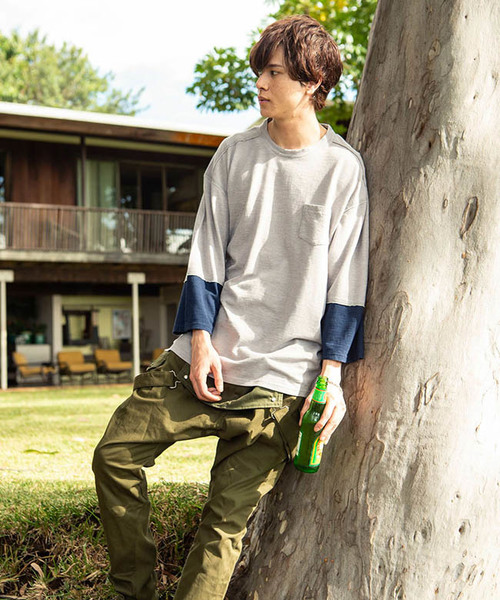 glamb(グラム)の「【glamb】Moss big CS(Tシャツ/カットソー・メンズ・ブラック/グレー・0/1/2/3/4)」の9枚目の写真