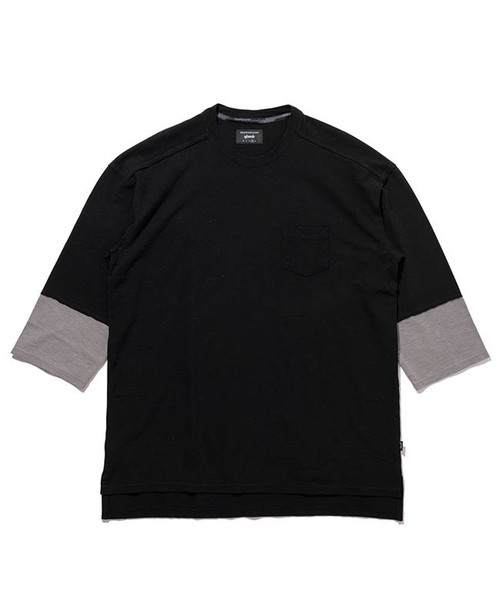 glamb(グラム)の「【glamb】Moss big CS(Tシャツ/カットソー・メンズ・ブラック/グレー・0/1/2/3/4)」の3枚目の写真