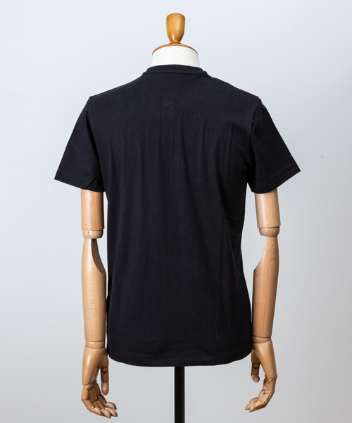 DESIGNWORKS（デザインワークス）の「ヘンリーネックＴシャツ（Tシャツ/カットソー・メンズ・ホワイト/ブラック/グリーン系その他・46/48/50）」の7枚目の写真