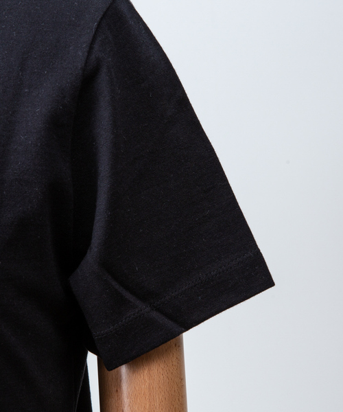 DESIGNWORKS（デザインワークス）の「ヘンリーネックＴシャツ（Tシャツ/カットソー・メンズ・ホワイト/ブラック/グリーン系その他・46/48/50）」の9枚目の写真