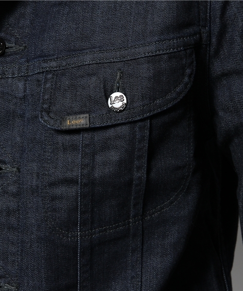 NANO universe（ナノユニバース）の「Lee/Jeggers Ⅱ 101J Jacket （デニムジャケット・メンズ・インディゴブルー・LARGE/SMALL/MEDIUM）」の8枚目の写真
