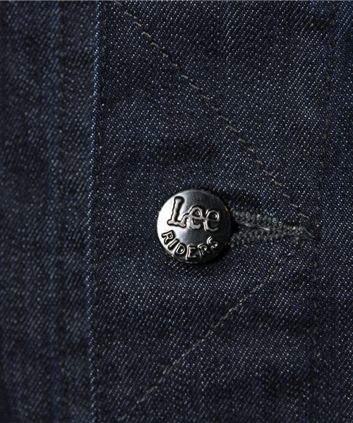 NANO universe（ナノユニバース）の「Lee/Jeggers Ⅱ 101J Jacket （デニムジャケット・メンズ・インディゴブルー・LARGE/SMALL/MEDIUM）」の10枚目の写真