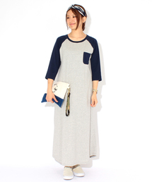 BEAMS BOY | BEAMS BOY / ポケット付き ラグラン ワンピース **(ワンピース)