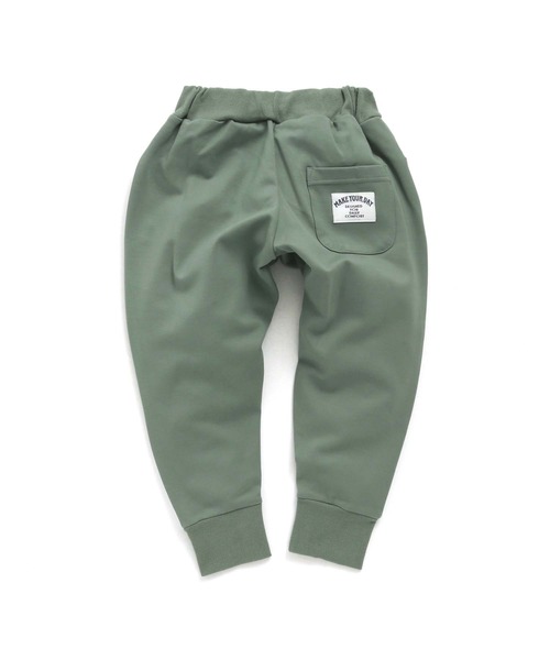 MAKE YOUR DAY（メイクユアデイ）の「【リンクコーデ】ジャージサルエルパンツ■80～140cm（その他パンツ・キッズ・カーキ/グレー/ブラック・110/120/130/140/90/100）」の4枚目の写真