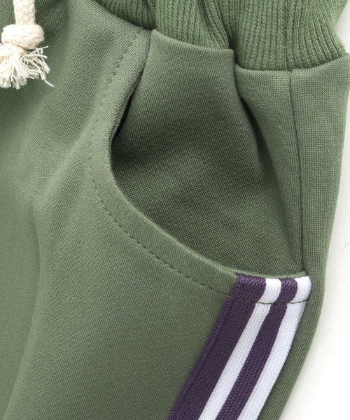 MAKE YOUR DAY（メイクユアデイ）の「【リンクコーデ】ジャージサルエルパンツ■80～140cm（その他パンツ・キッズ・カーキ/グレー/ブラック・110/120/130/140/90/100）」の13枚目の写真