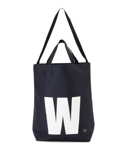 WHITE MOUNTAINEERING（ホワイトマウンテニアリング）の「White Mountaineering×PORTER 14AW LOGO TOTE（トートバッグ・メンズ・ネイビー・ONE SIZE）」の13枚目の写真
