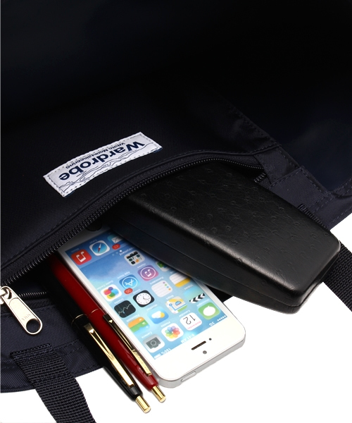 WHITE MOUNTAINEERING（ホワイトマウンテニアリング）の「White Mountaineering×PORTER 14AW LOGO TOTE（トートバッグ・メンズ・ネイビー・ONE SIZE）」の12枚目の写真