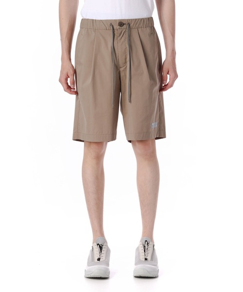 ATTACHMENT（アタッチメント）の「タイプライタークロス 1タックイージーショーツ（その他パンツ・メンズ・ブラック/ライトカーキ/ライトベージュ/オフホワイト・2/1/3）」の4枚目の写真
