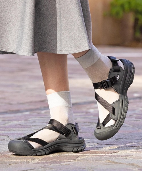 KEEN(キーン)の「ZERRAPORT II / ゼラポート ツー / レディース サンダル(サンダル・レディース・ブラック・22.5cm/23cm/24cm/25cm/24.5cm/23.5cm/26cm/25.5cm)」の9枚目の写真
