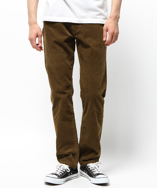 coen（コーエン）の「サンタモニカコーデュロイストレッチスリムパンツ（その他パンツ・メンズ・ブラウン/ライトブルー/ブラック/グレー/ダークブラウン/ベージュ/オリーブ/ネイビー/ロイヤルブルー/オフホワイト・MEDIUM/SMALL/X-LARGE/X-SMALL/LARGE）」の20枚目の写真