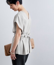 ADAM ET ROPE' | オックスウエストマークブラウス(シャツ/ブラウス)