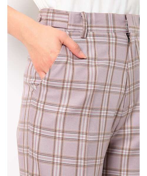 jouetie（ジュエティ）の「センタータックストレートパンツ（その他パンツ・レディース・ブラック/ブルー/グリーン/アイボリー/その他1・MEDIUM/LARGE）」の12枚目の写真