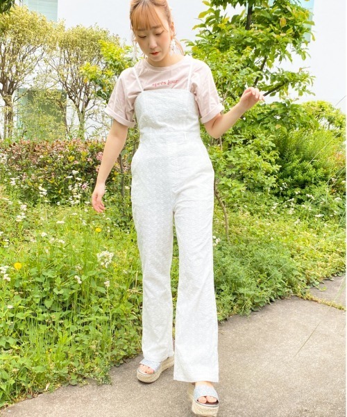 apres jour(アプレジュール)の「アソートサロぺ【ZOZOTOWN限定アイテム】【5AP】(サロペット/オーバーオール・レディース・ライトブルー/オフホワイト/インディゴブルー・SMALL/MEDIUM)」の2枚目の写真