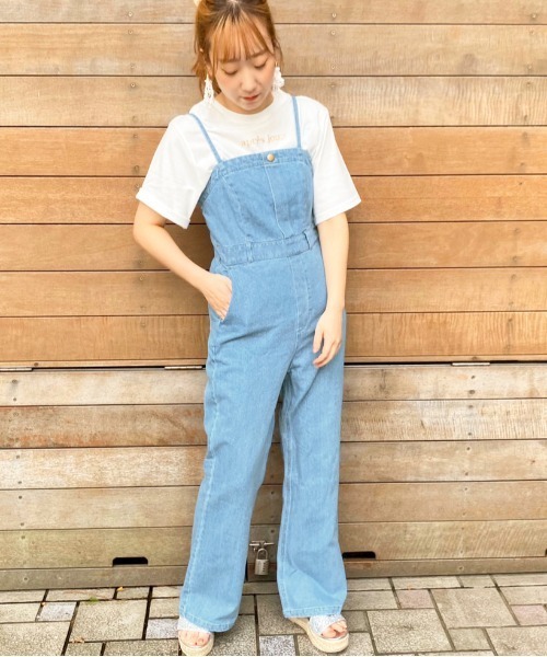 apres jour(アプレジュール)の「アソートサロぺ【ZOZOTOWN限定アイテム】【5AP】(サロペット/オーバーオール・レディース・ライトブルー/オフホワイト/インディゴブルー・SMALL/MEDIUM)」の3枚目の写真