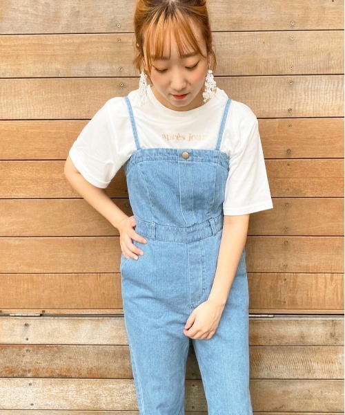 apres jour(アプレジュール)の「アソートサロぺ【ZOZOTOWN限定アイテム】【5AP】(サロペット/オーバーオール・レディース・ライトブルー/オフホワイト/インディゴブルー・SMALL/MEDIUM)」の12枚目の写真