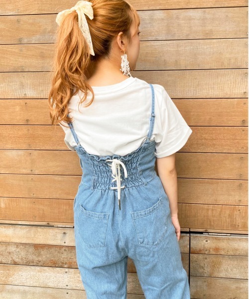 apres jour(アプレジュール)の「アソートサロぺ【ZOZOTOWN限定アイテム】【5AP】(サロペット/オーバーオール・レディース・ライトブルー/オフホワイト/インディゴブルー・SMALL/MEDIUM)」の14枚目の写真