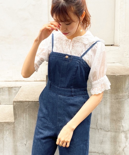 apres jour(アプレジュール)の「アソートサロぺ【ZOZOTOWN限定アイテム】【5AP】(サロペット/オーバーオール・レディース・ライトブルー/オフホワイト/インディゴブルー・SMALL/MEDIUM)」の19枚目の写真