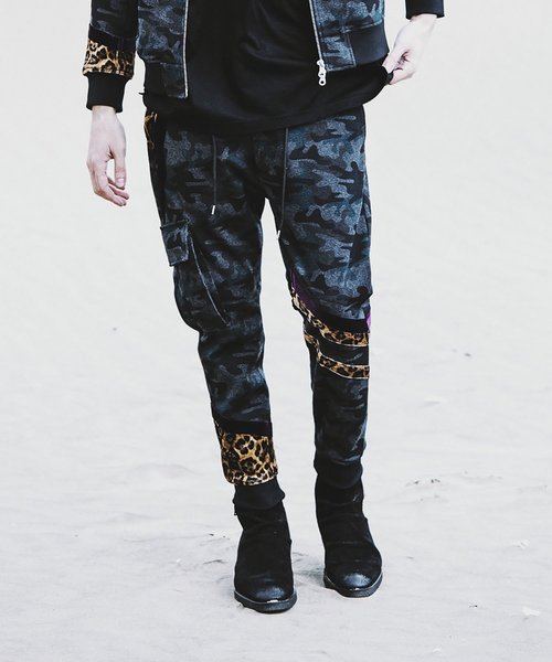 セール】【NO ID.】Switching Sarrouel Cargo Pants / スイッチング
