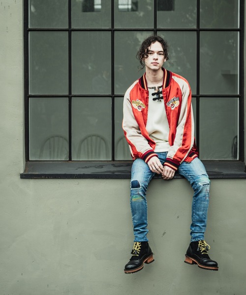 Jake Ska Ska Jkt ジェイクスカジャケット スカジャン スカジャン Glamb グラム のファッション