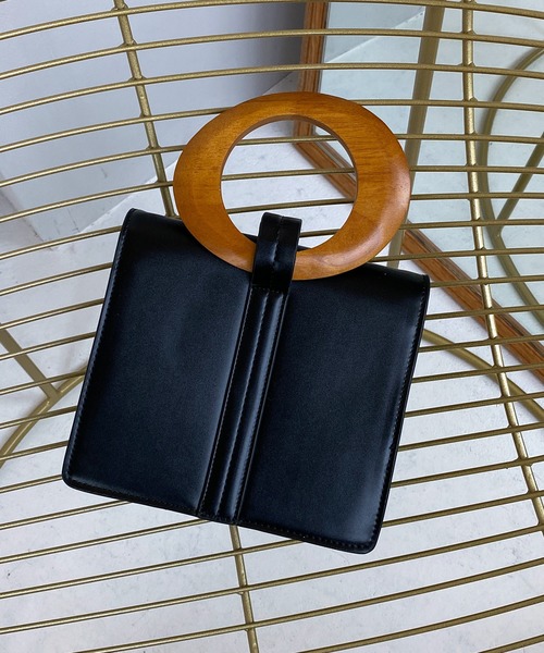 完売品　chuclla チュクラ　ウッドハンドル 2way バッグ cha158 完売品 chuclla チュクラ ウッドハンドル 2way バッグ cha158