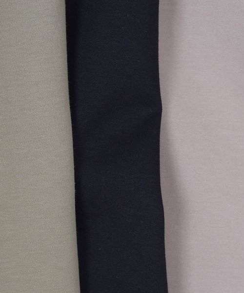 SHIPS Days(シップスデイズ)の「SHIPS Days STANDARD:カフスリーブプルオーバー◇(Tシャツ/カットソー・レディース・ブラック/ベージュ/オリーブ・ONE SIZE)」の12枚目の写真