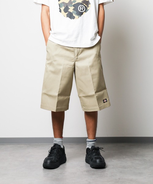 Dickies(ディッキーズ)の「【Dickies(ディッキーズ)】ライブショーツ(チノパンツ・レディース・ブラック/ベージュ/モスグリーン/パープル/ネイビー/ピンク/レッド/ブラウン/カーキ/ホワイト・30inch/32inch/36inch/28inch/34inch/26inch)」の11枚目の写真