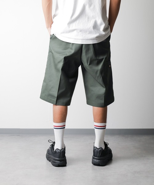 Dickies(ディッキーズ)の「【Dickies(ディッキーズ)】ライブショーツ(チノパンツ・レディース・ブラック/ベージュ/モスグリーン/パープル/ネイビー/ピンク/レッド/ブラウン/カーキ/ホワイト・30inch/32inch/36inch/28inch/34inch/26inch)」の15枚目の写真