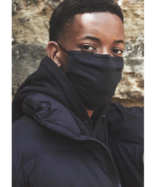 DAILY STANDARD by SANDINISTA（デイリースタンダードバイサンディニスタ）の「Daily Gauze Mask / ダブルガーゼマスク（マスク・メンズ・ブラック/ナチュラル/ネイビー/オリーブ・MEDIUM/LARGE/SMALL）」の17枚目の写真