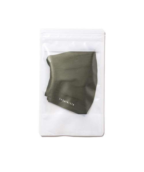 DAILY STANDARD by SANDINISTA（デイリースタンダードバイサンディニスタ）の「Daily Gauze Mask / ダブルガーゼマスク（マスク・メンズ・ブラック/ナチュラル/ネイビー/オリーブ・MEDIUM/LARGE/SMALL）」の19枚目の写真