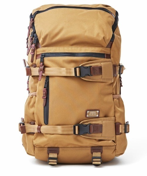 AS2OV（アッソブ）の「【AS2OV/アッソブ】 CORDURA DOBBY 305D ROUND ZIP BACK PACK / バックパック（バックパック/リュック・メンズ・ブラック/カーキ・FREE）」の13枚目の写真