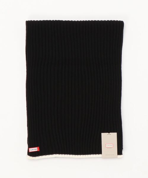 HUNTER（ハンター）の「【66】【HUNTER】ORIGINAL RIB SCARF（マフラー）」 WEAR