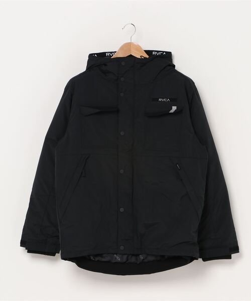 RVCA(ルーカ)の「ルーカ RVCA MOUNTAIN PUFFER JACK(マウンテンパーカー・メンズ・ブラック/ブラウン・M/XL/S/L)」の2枚目の写真