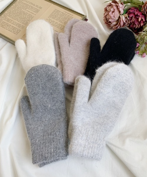 Loueme（ルエム）の「モヘアライクミトン（手袋）」 - WEAR