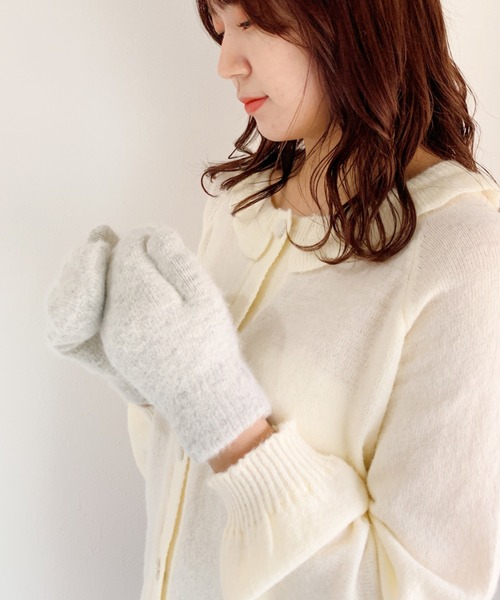Loueme（ルエム）の「モヘアライクミトン（手袋）」 - WEAR